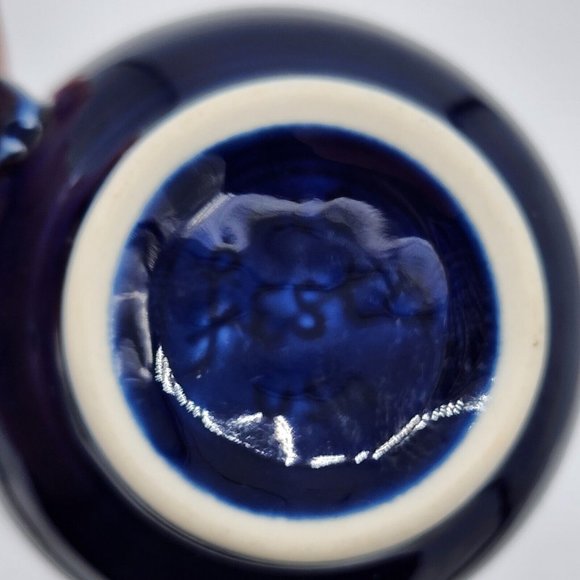 Fiesta Ware 8oz Coffee Mug Tea Cup Cobalt Blue Homer Laughlin Replacement - Picture 5 of 5